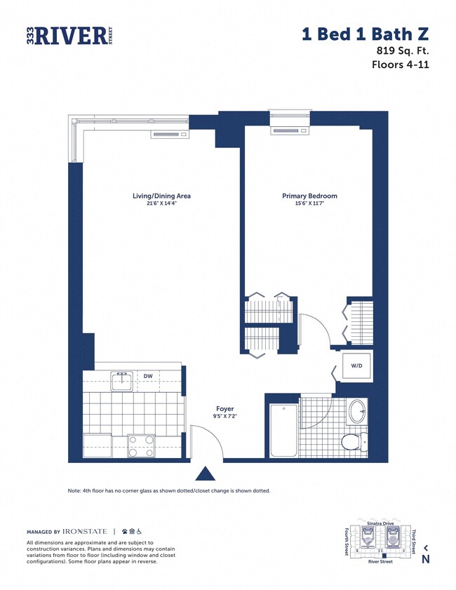 Floorplan - 333 River Street