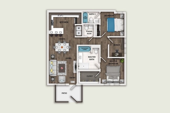 Floorplan - Residences at Village Walk