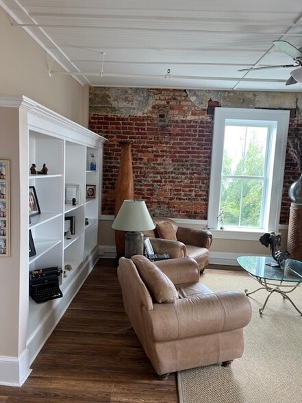 built in bookcase - 13 W Park Sq NE