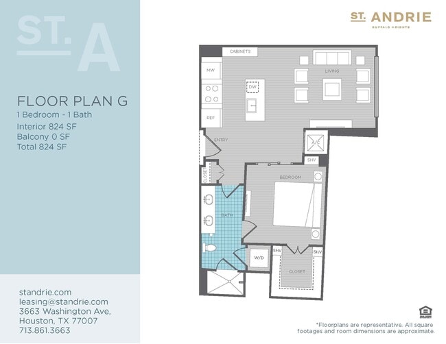 G Floorplan - St. Andrie At Buffalo Heights