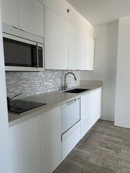 Kitchen with dishwasher drawer - 201 Ocean Ave