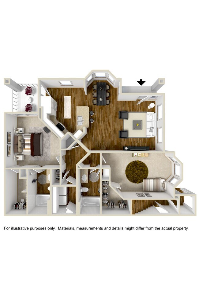 Floorplan - Wellington Grande Apartment Homes
