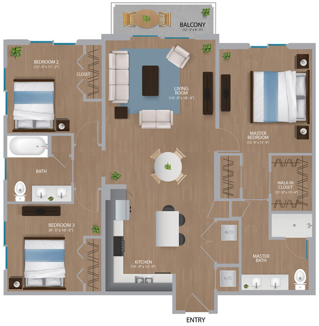 Floorplan - Shalimar Plantation East