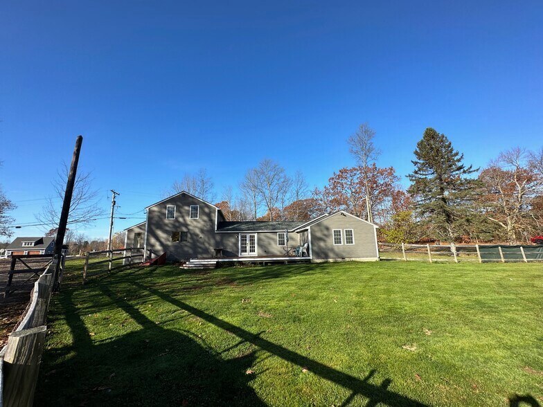 Back of house from yard - 480 Newington Rd