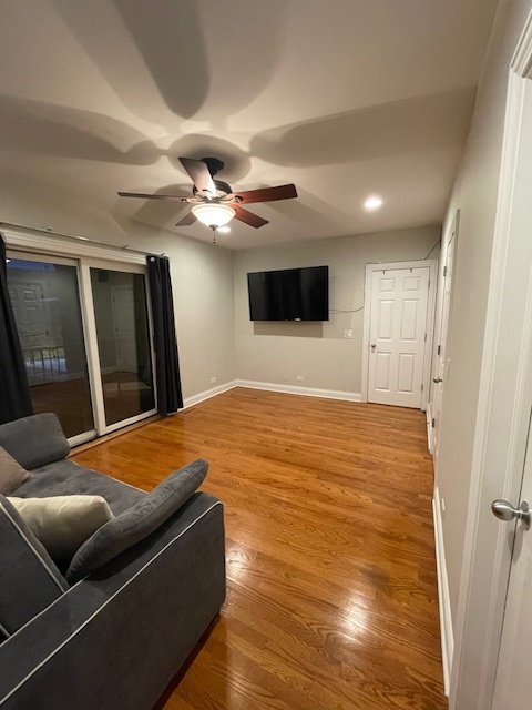 Master bedroom (currently used as additional living/working space) - 1711 S Racine Ave