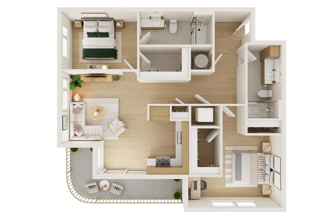 Floorplan - Atlantic Park Living