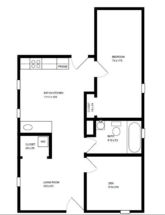 Floorplan - 1835 N Paulina