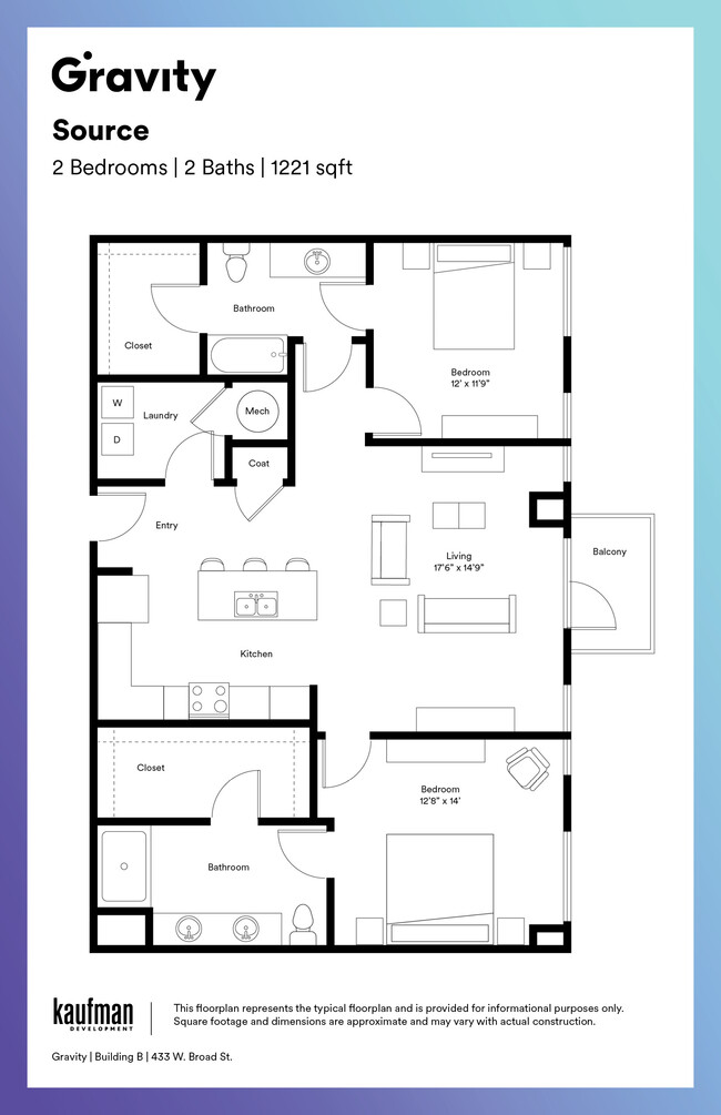 Floorplan - Building B at Gravity