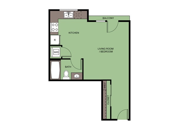 Floorplan - Estates at Hillside Gardens Affordable Senior Community