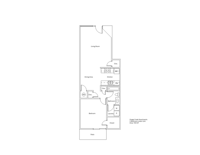 Floorplan - Osage Creek