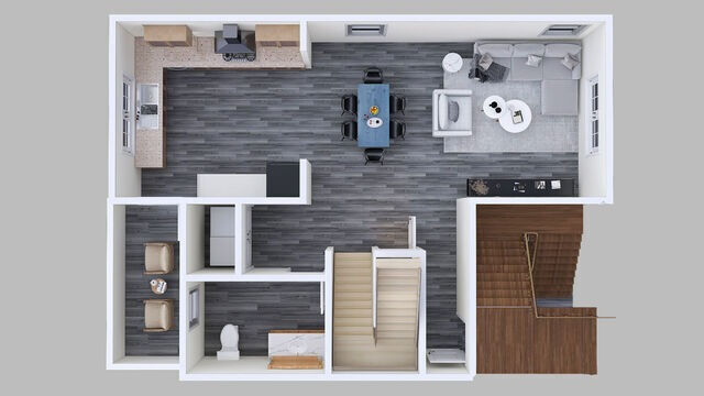 Floorplan - Mariposa at Jordan Downs - 8565