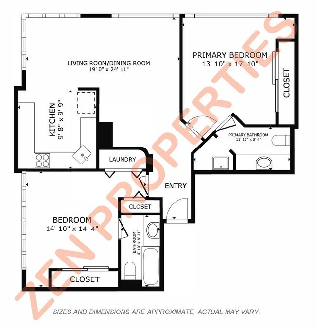 Building Photo - Fully furnished 2 bdrm / 2 bath / 1 parking unit at The Windsor Waikiki