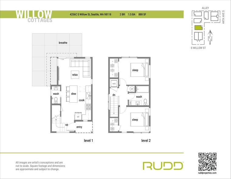 Interior Photo - Willow Cottages