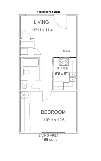 1BR/1BA - Quinn Bayou