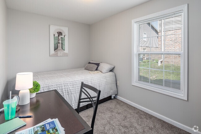 4BR, 2BA - Model - 1,200SF - Bedroom - Eagle Village - Historical Access