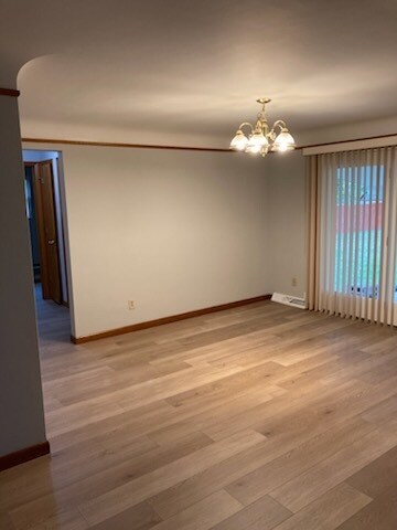 Dining room to french doors - 7615 Barret Rd