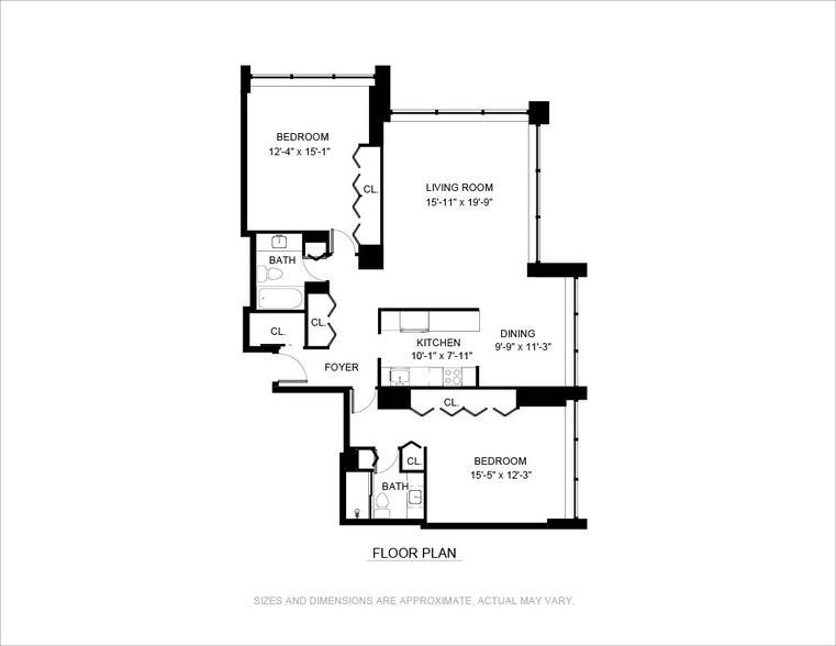 Floor Plan - 5445 N Sheridan Rd