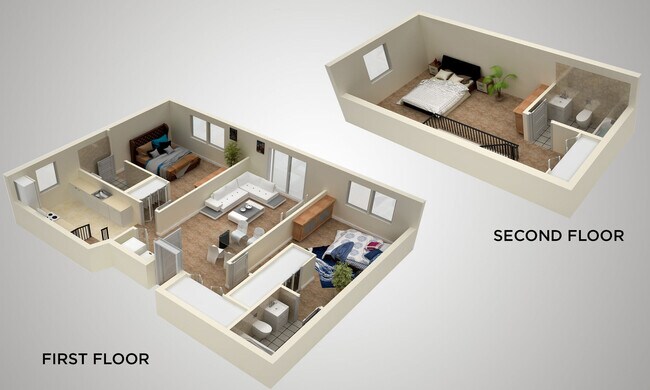 Floorplan - Apartments at Iron Ridge