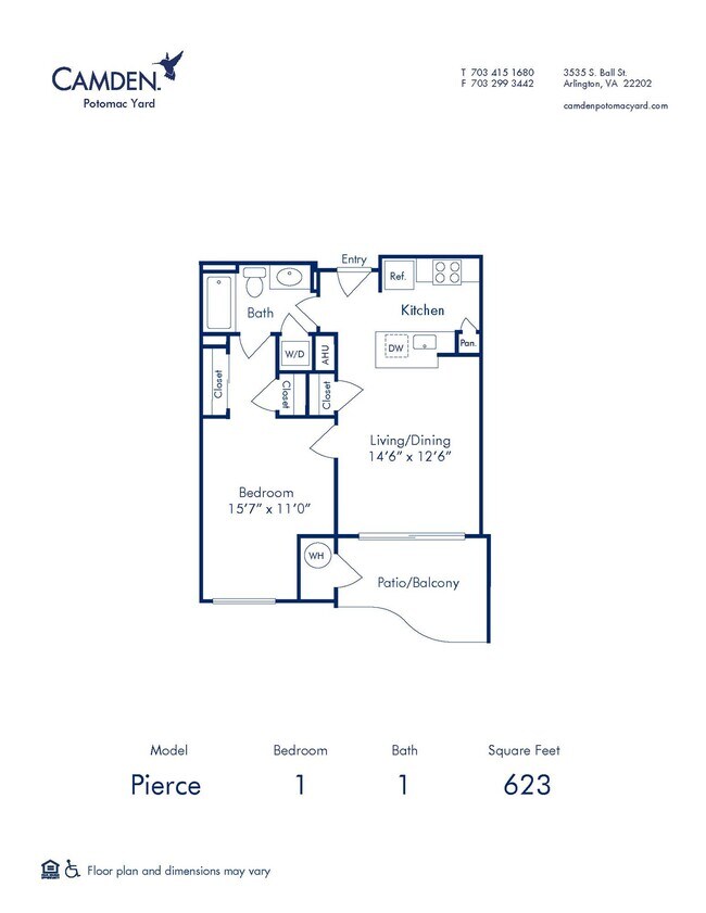 Floorplan - Camden Potomac Yard