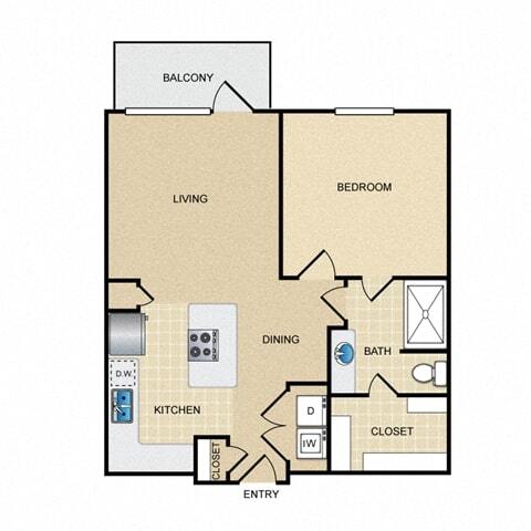 Floorplan - Ovation at Lewisville Apartment Homes