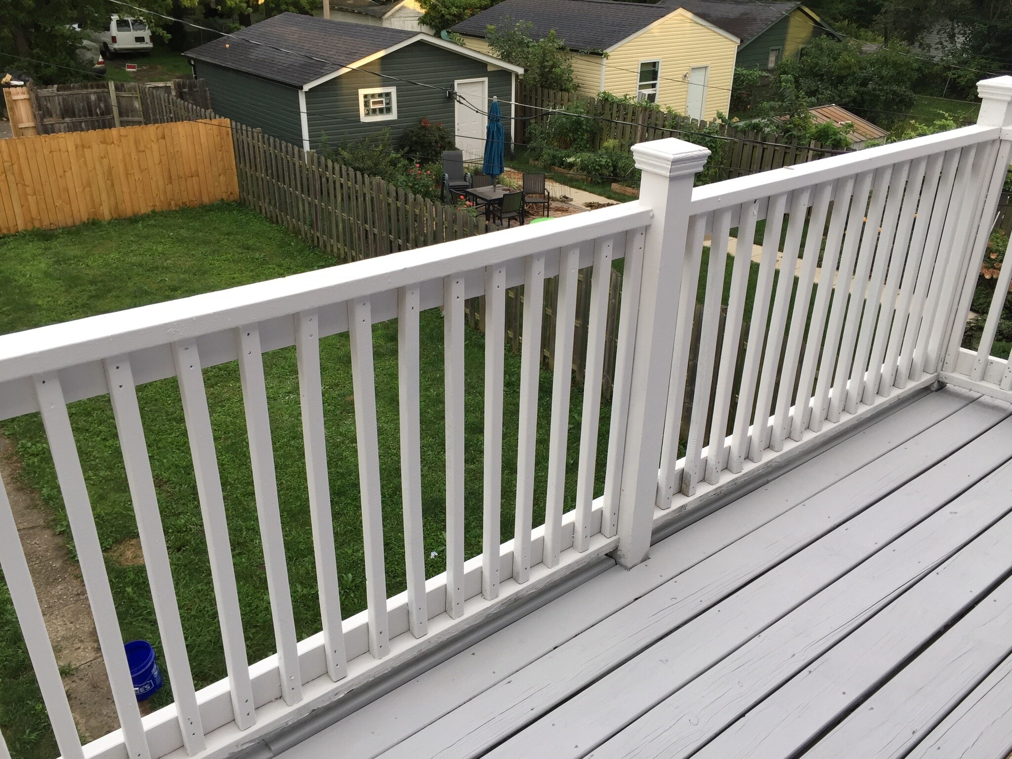 private balcony off bedroom 3 - 804 Carpenter St