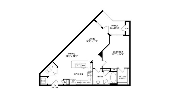 Floorplan - Windsor Lakeyard District