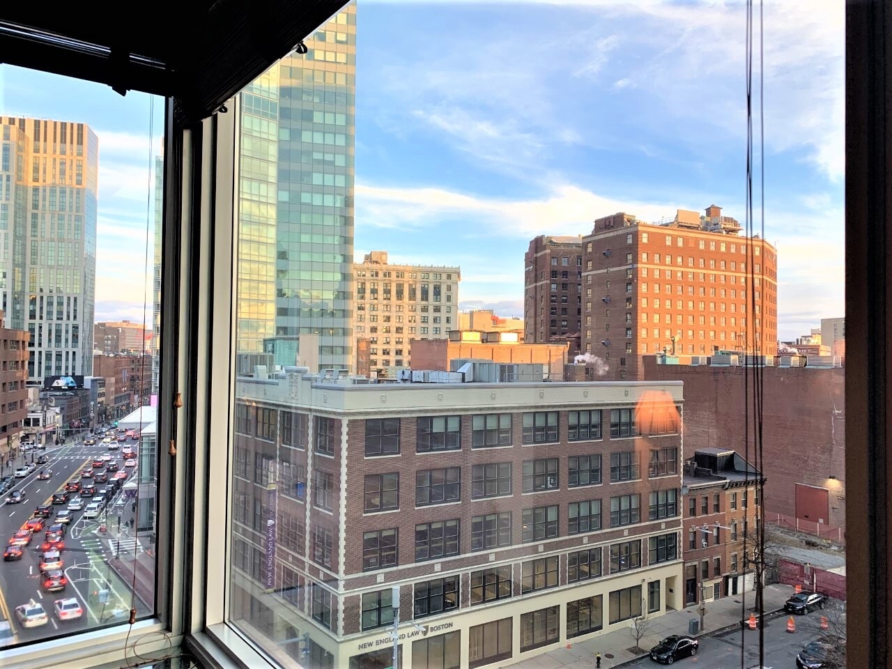 View from the Unit - 1 Charles St