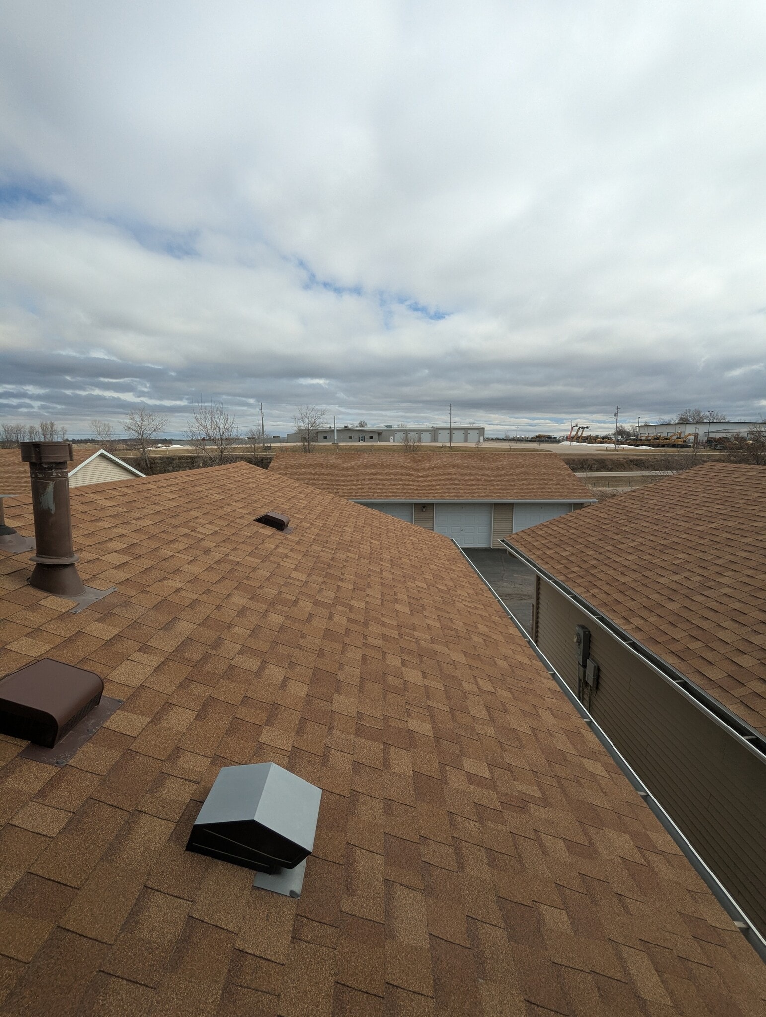View from guest bedroom of detached garage - 6186 S Pointe Dr SW