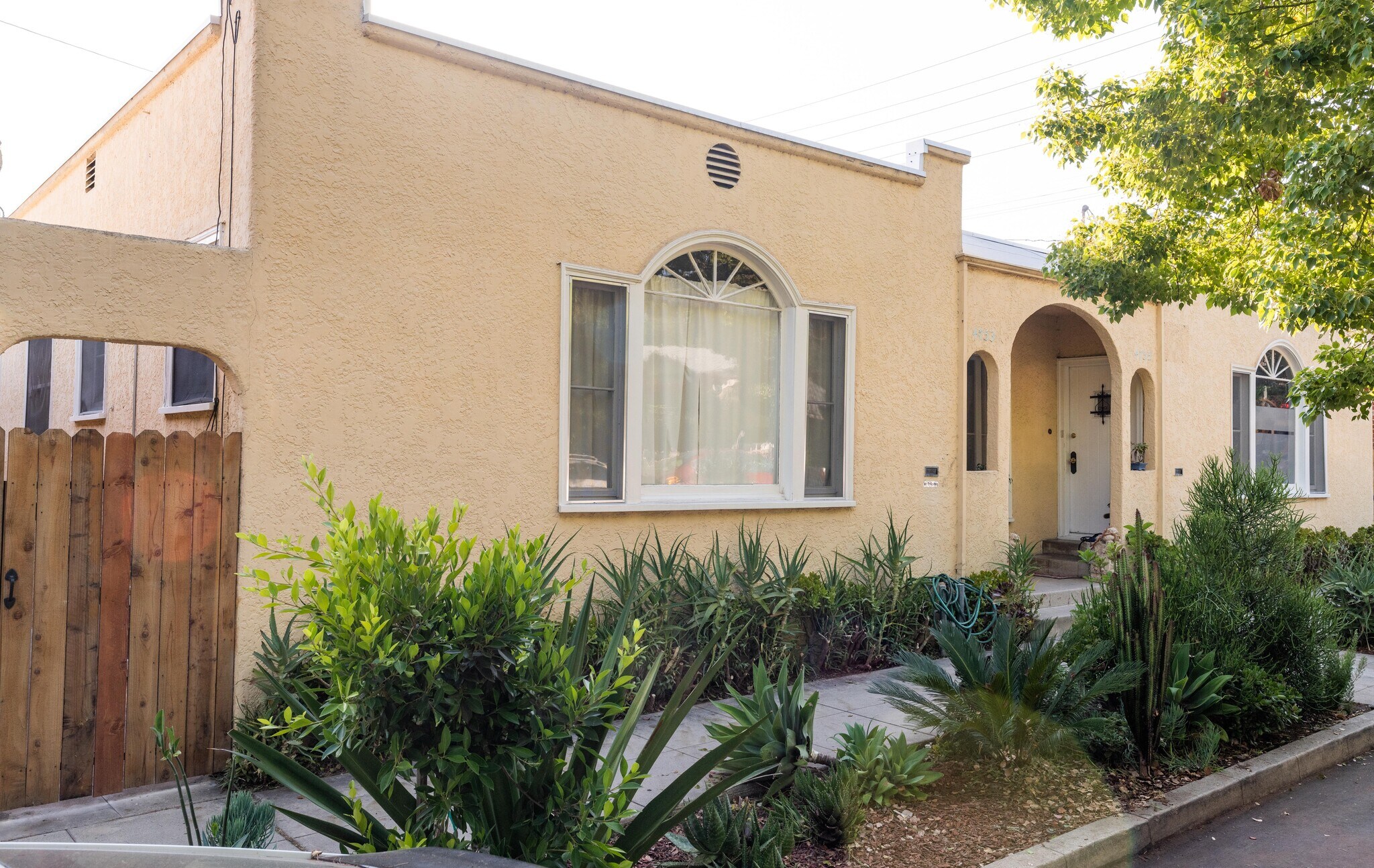 Front Door with Foliage - 4755 Wiota St