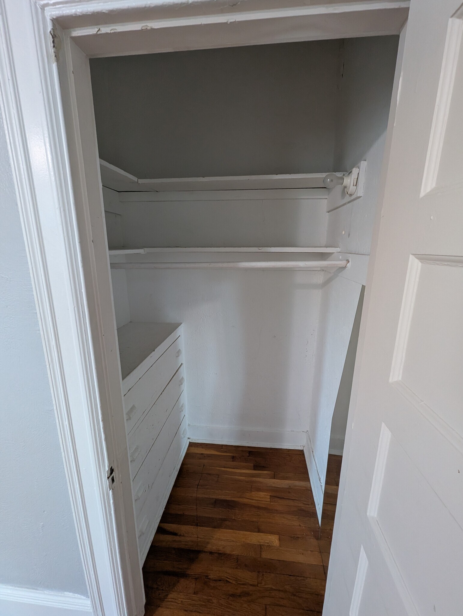 Livingroom coat closet - 3404 Baltimore Ave