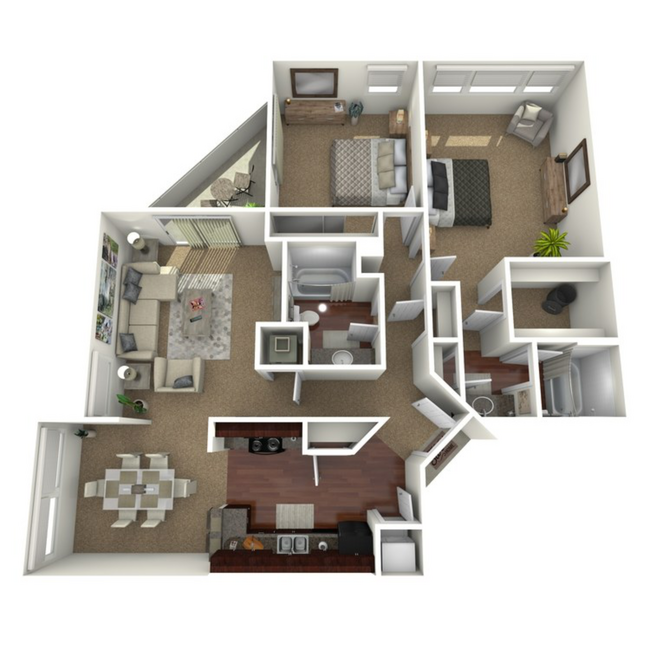 Floorplan - The Enclave at 1550