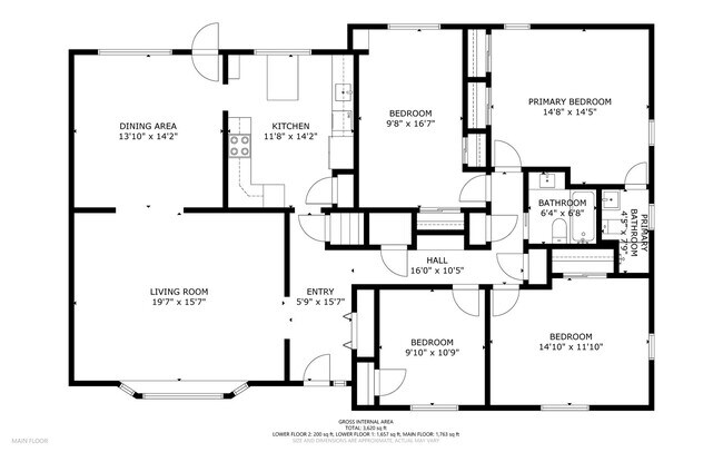 Building Photo - 5 Bed 3 Bath - Chevy Chase Rambler - Move IN Ready