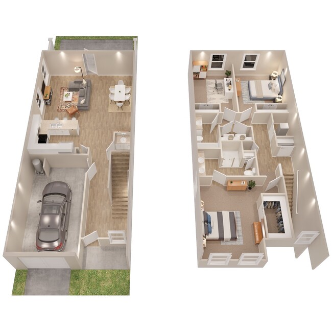 Floorplan - Eula Cove Townhomes