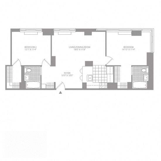 Floorplan - 111 Worth