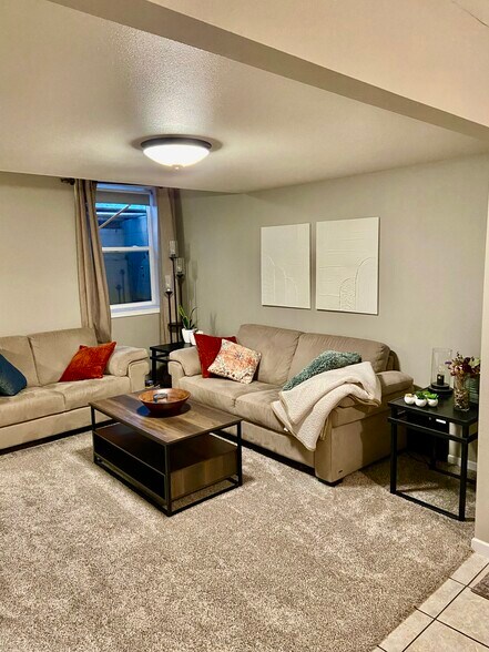 Lower level family room - 2416 Eaton Ave