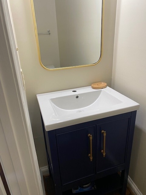 Powder Room at the first floor - 1849 Kalorama Rd NW