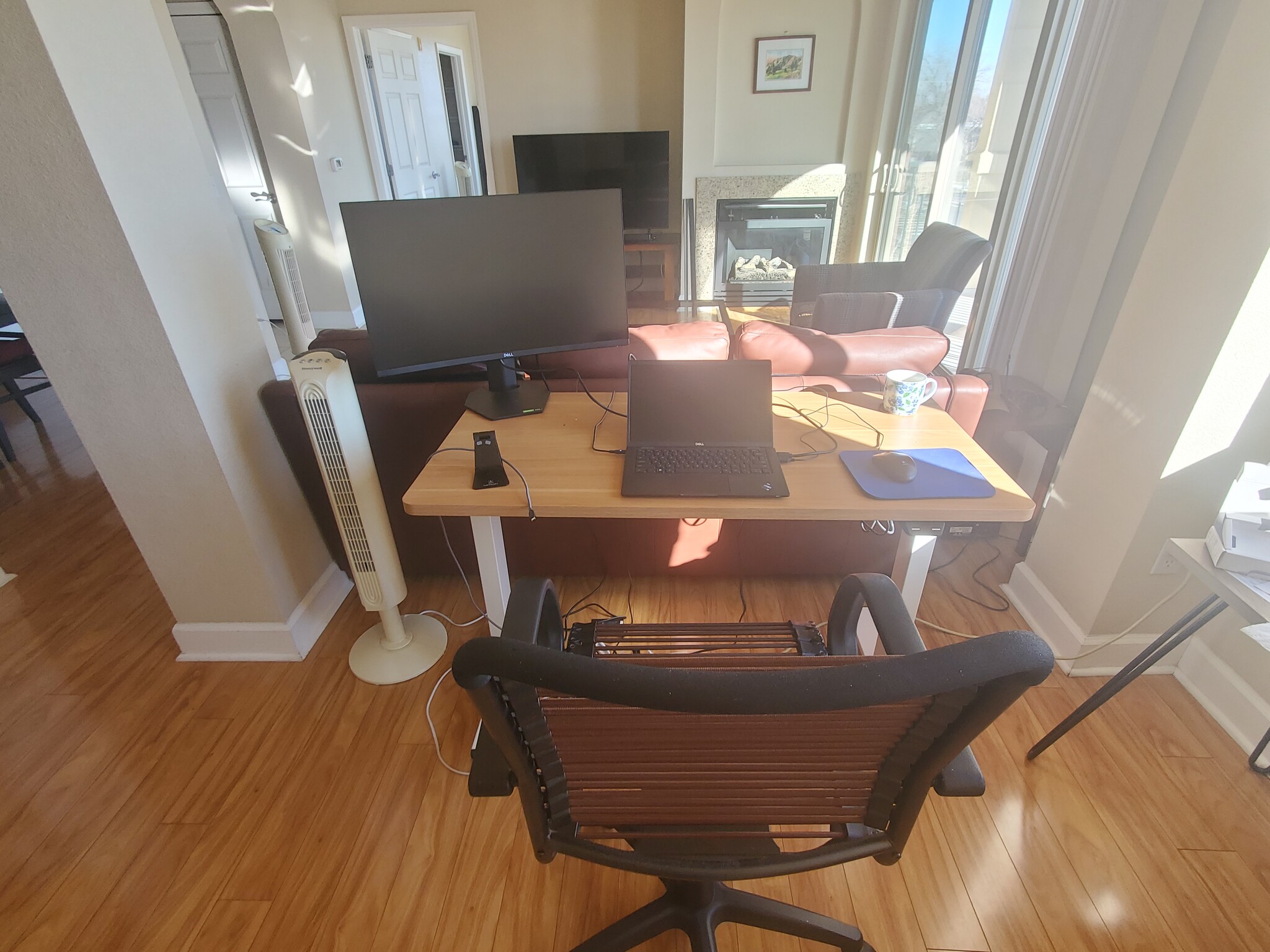 Motorized Sit-Stand Desk With 27 inch Monitor - 4500 Baseline Rd