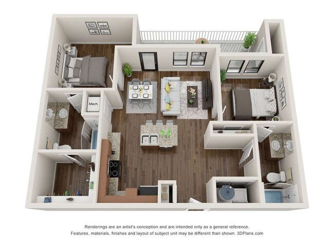 Floorplan - Lofts at Ventura