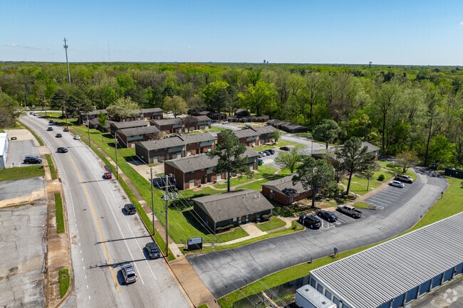 Aerial Photo - Creekwood Village Apartments
