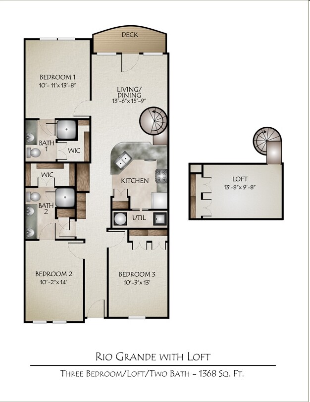 3BR/2BA - Texan