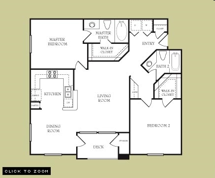 2BR/2BA - Carmel Pointe