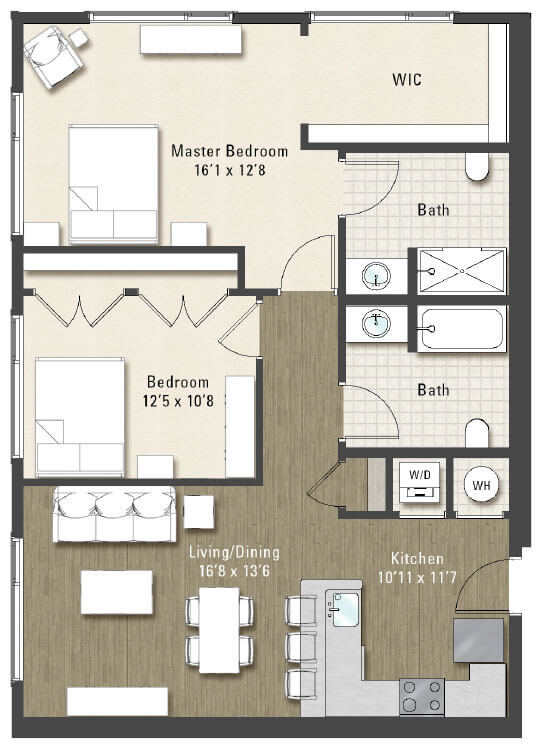 Floorplan - Stratus on Hudson