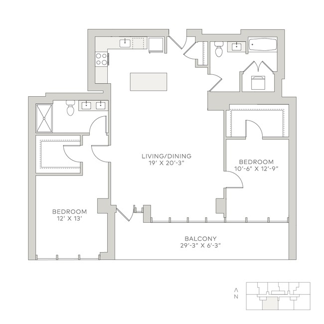 Floorplan - Solstice on the Park