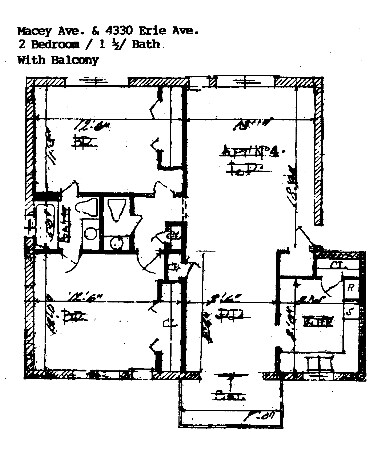 2BR/1.5BA - Erie Woods