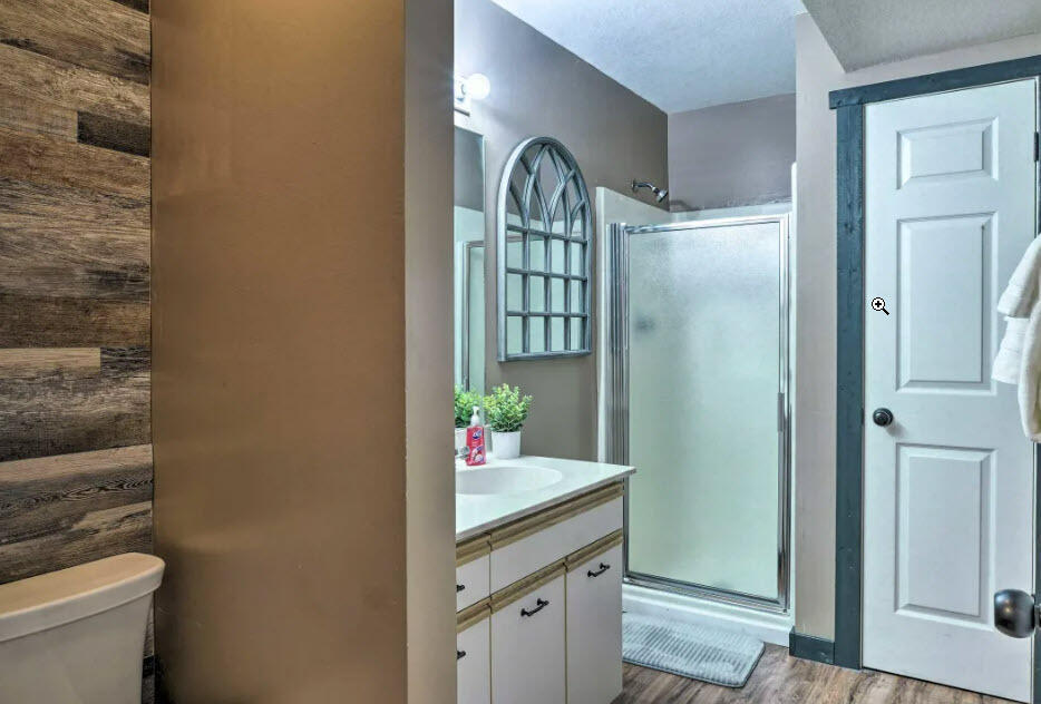 Spare bathroom with walk-in shower - 555 Valley View Rd