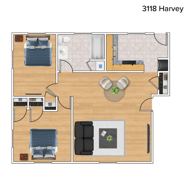 Building Photo - 2-bed 1-bath Apartment