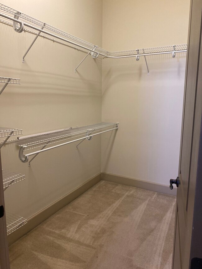 Spacious master closet - 125 Tribble Gap Rd