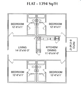 4BR/4BA - Whistlebury (Student Housing)