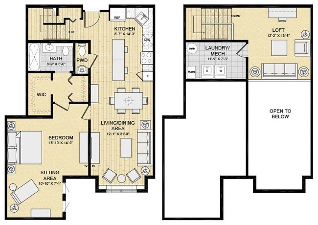 Floorplan - Parkside at the Harbors