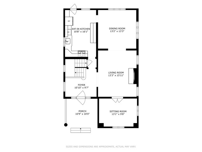 Floor Plan - 1106 Clay Ave